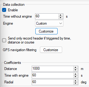 Configuração de coleta de dados (data collection) no Configurador Smart5